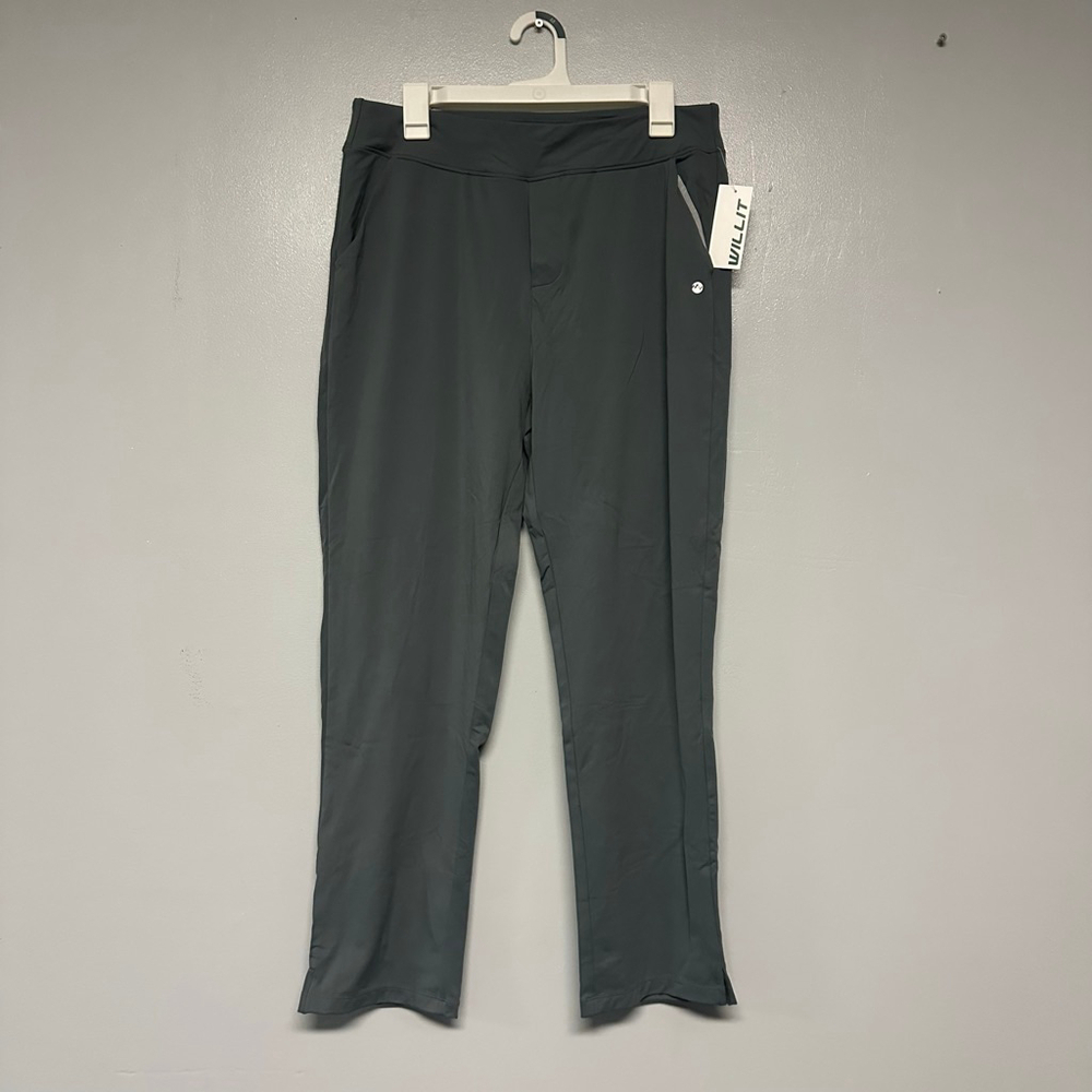 WILLIT Gray Trousers mens Size Large soft stretchy workout pants athletic